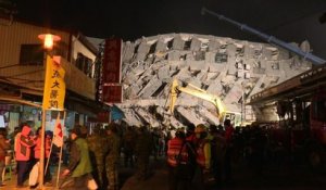 Séisme à Taïwan: 18 morts, une centaine de personnes toujours ensevelies