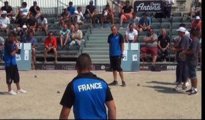 International à pétanque d'Ajaccio 2015 : Demi-finale Espoirs VS Gambert