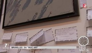 Sans frontières - Bruxelles : Du troc-art - 2016/02/09