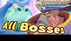 Super Monkey Ball: Banana Blitz All Bosses | Boss Fights (Wii)