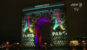 JO-2024: Paris porte son logo en Triomphe