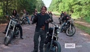 The Walking Dead, saison 6 deuxième partie, 4 premières minutes
