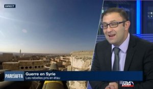 Les rebelles pris en étau en Syrie