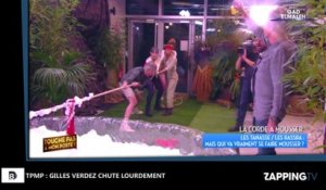 TPMP : Gilles Verdez victime d’une lourde chute en plein direct (Vidéo)
