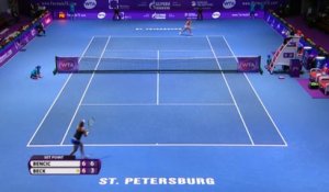 Saint-Pétersbourg - Bencic et Cibulkova qualifiées pour les quarts