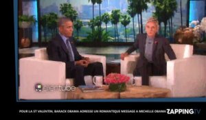 Barack Obama : Son romantique poème de la St Valentin fait le buzz (Vidéo)