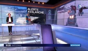 Alpes : les risques d'avalanches sont élevés