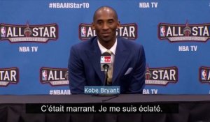 Kobe Bryant a passé "un super moment" pour son dernier All Star Game