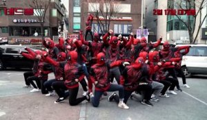 Corée du Sud : Un flashmob à la gloire de Deadpool