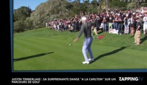 Justin Timberlake : Sa surprenante danse "à la Carlton" sur un parcours de golf (vidéo)