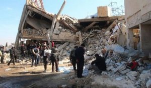 Syrie: 50 tués dans des bombardements d'écoles et d'hôpitaux