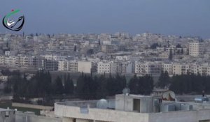 Un bombardement russe en syrie détruit un quartier entier!