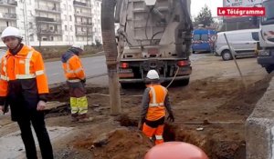 Branchement électrique. Une technique d’aspiration pour respecter les réseaux