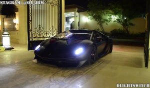 Il sort sa Lamborghini Sesto Elemento (3M$) sur l'autoroute