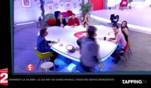 France 2 : La chaîne rappelée à l'ordre par le CSA après des gestes déplacés dans "Comment ça va bien !" (Vidéo)