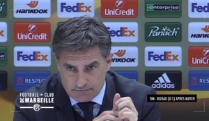 OM - Bilbao (0-1): La réaction de Michel