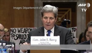 Kerry veut une "solution diplomatique" au conflit syrien