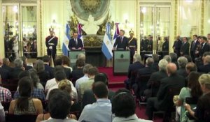 En Argentine, Hollande demande un effort supplémentaire pour l’accueil des réfugiés