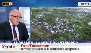 Jungle de Calais - Timmermans (Commission européenne) : « Je soutiens l’opération de B. Cazeneuve »