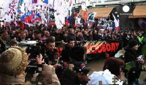 Russie : manifestations en hommage à Boris Nemtsov, un an après son meurtre