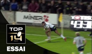 TOP 14 – Agen – La Rochelle : 31-27 –  Essai 1 George TILSLEY (AGE) – J16 – saison 2015-2016