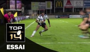 TOP 14 – Agen – La Rochelle : 31-27 –  Essai 2 George TILSLEY (AGE) – J16 – saison 2015-2016