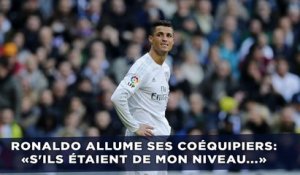 Cristiano Ronaldo allume ses coéquipiers: «S'ils étaient tous de mon niveau...»