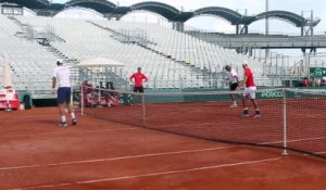 Coupe Davis 2016 - L'équipe du Canada en Guadeloupe orpheline de Milos Raonic et Daniel Nestor