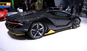 Genève 2016 : Lamborghini Centenario LP 770-4, la plus puissante jamais produite