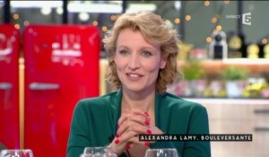 Alexandra Lamy, bouleversante - C à vous - 02/03/2016