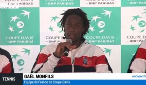 Coupe Davis - Monfils : "Vendredi, ça va être exceptionnel !"