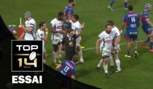 TOP 14 – Grenoble – Clermont : 12-45 – Essai 3 Noa NAKAITACI (CLE) – J17 – saison 2015-2016