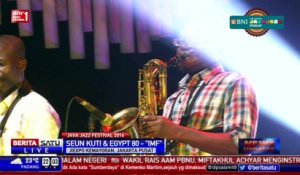 Penampilan Seun Kuti and Egypt 80 di Java Jazz