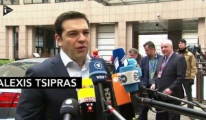Alexis Tsipras : "Nous devons trouver des solutions ensemble"