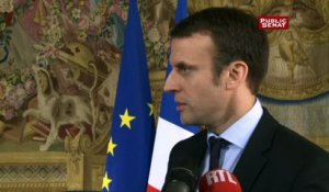 Emmanuel Macron soutient la stratégie de l'EPR