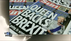 La Reine d'Angleterre serait-elle pour une sortie de l'Europe ? Voici le titre qui fait la Une ! Regardez