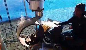 Machine à crêpes révolutionnaire qui sort 10 crêpes à la minute