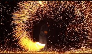 Des feux d'artifices en slowmotion ultra ralenti !