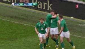 VIDEO. Irlande-Italie : L’interception de Payne qui file entre les perches