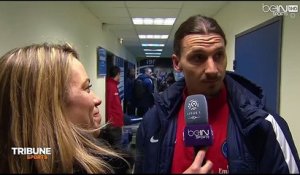 Interview de Zlatan Ibrahimovic après Troyes-PSG