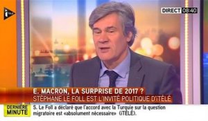 Emmanuel Macron dans le viseur de son collègue Stéphane Le Foll