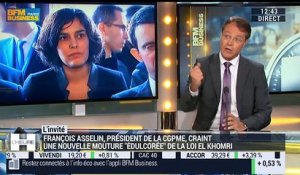 Loi Travail: “C'est une vraie réforme à l'envers que nous sommes en train de vivre”, François Asselin - 14/03