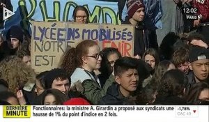 Mobilisation contre la loi Travail: 115 lycées bloqués en France - Manifestations et des incidents à Paris