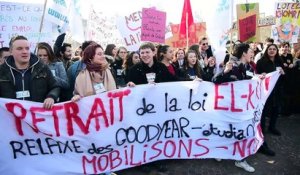 17 mars 2016 : manifestation contre la loi Travail à Lille