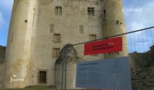 Fouille archéologique au château de Noirmoutier-en-l’Île