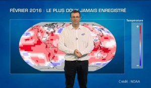 Record de chaleur mondial en février 2016