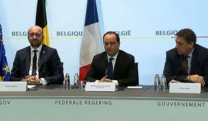 Conférence de presse conjointe avec Charles Michel, Premier ministre belge