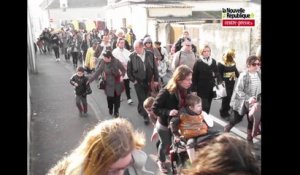 VIDEO. Châtellerault: défilé de carnaval à Châteauneuf