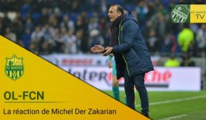 OL-FCN : la réaction de Michel Der Zakarian