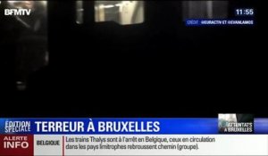 Explosions à Bruxelles : les images de l'évacuation de la rame de métro